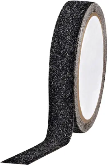 Shirit anti-rrëshqitës FIX-O-MOLL, 19mm, 3m, i zi
