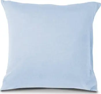 Jastëk dekorativ Matex Jersey, 40x40 cm, pambuk, blu