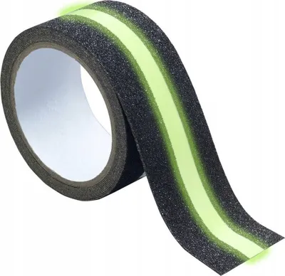 Shirit antirrëshqitës fosforeshent, 3m, 5cm, transparent - 1