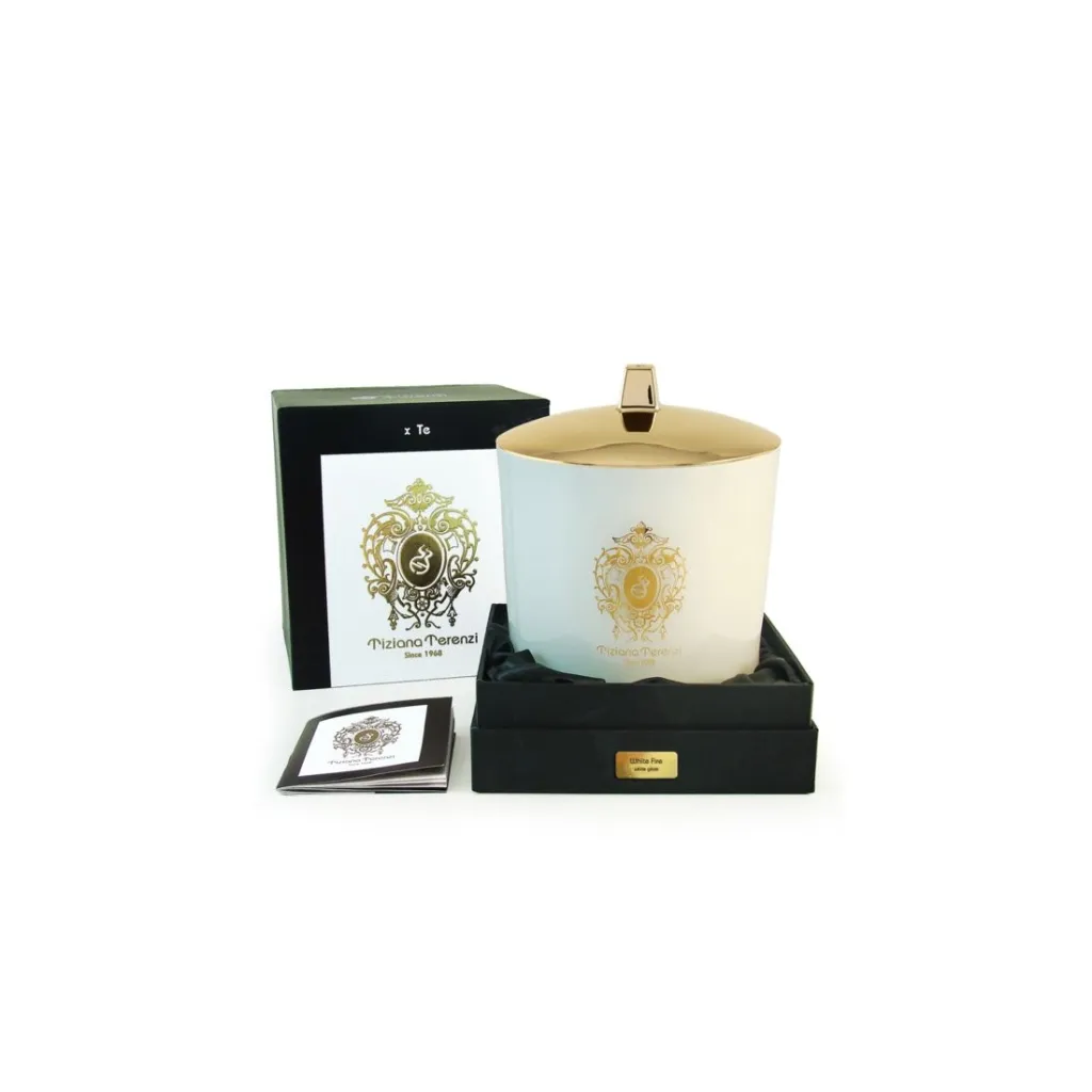 TIZIANA TERENZI WHITE FIRE CANDLE - 1