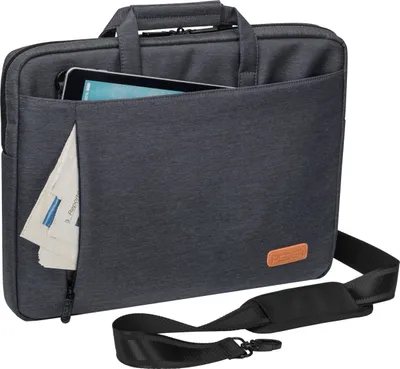 Çantë laptopi PEDEA Elegance, 15.6", ndarje për tablet 11", gri - 2