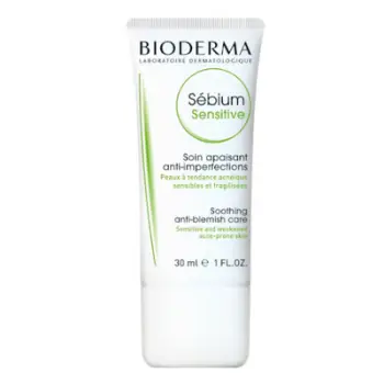 Krem qetësues dhe hidratues për lëkurë të ndjeshme Bioderma Sébium Sensitive, 30 ml