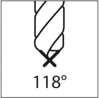 Spiralë metalike DORMER A002 DIN 338, 4.5mm, HSS, e shkurtër