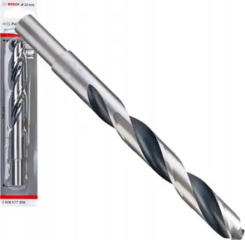 Spiralë metalpunuese Bosch HSS PointTeQ 14mm, shank i reduktuar, metal