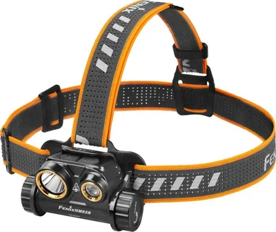 Llampë koke Fenix HM65R, 140m rreze, 8 nivele ndriçimi, e zezë - 1