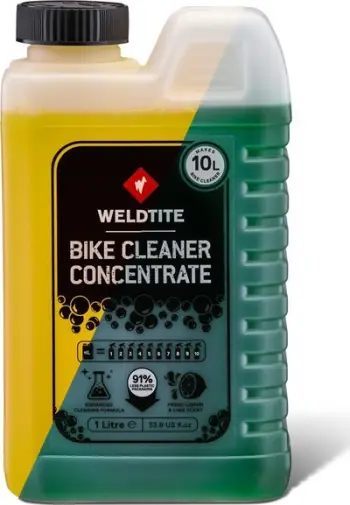 Pastrues biçiklete Weldtite Bike Cleaner Concentrate, 1L, aromë lime dhe lemon