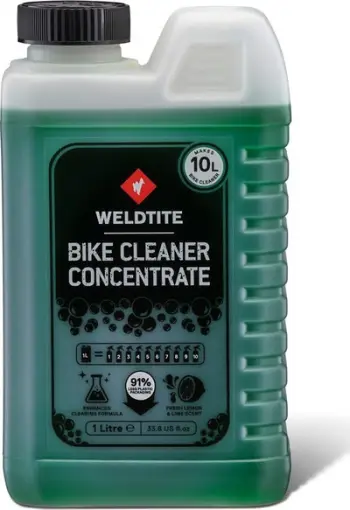 Pastrues biçiklete Weldtite Bike Cleaner Concentrate V2, koncentrat 1L, biodegradueshëm, transparent