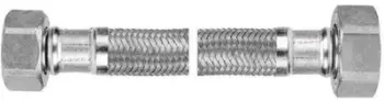 Zorrë fleksibile Ferro me gërshet çeliku, 3/4" x 3/4", 30 cm