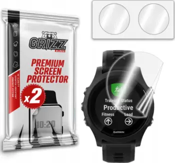 Mbrojtëse ekrani Grizz CeramicFilm për Garmin Forerunner 935, ceramike, transparente