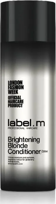 Balsam flokësh Label.M Illuminating Blonde Conditioner, për flokë biondë, 200ml - 1