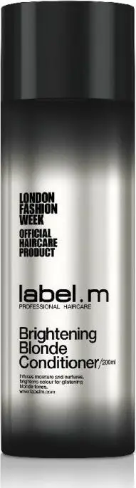Balsam flokësh Label.M Illuminating Blonde Conditioner, për flokë biondë, 200ml