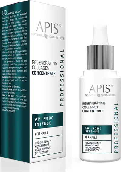 Koncentrat për thonj Apis Api-Podo Intense, rigjenerues me kolagjen, 30ml - 1