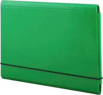 Folder dokumentesh Penmate A4 Folded, elastik, i gjelbër