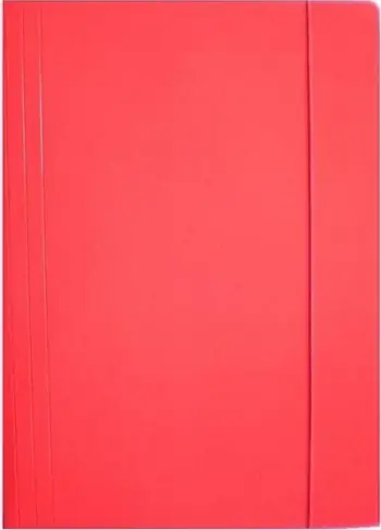 Folder dokumentesh Promised Land, A4, me elastik, e kuqe glossy