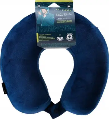 Jastëk Elbrus KUSE PILLOW, memory foam, mbulesë poliester, i bardhë