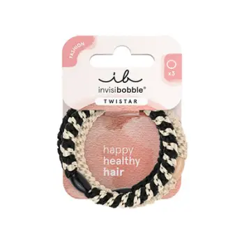 Llastikë për flokë Invisibobble Twistar Classical, 3 copë