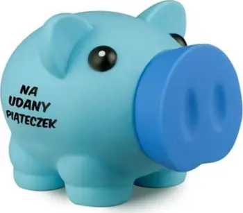 Kasë kursimi Nuance Money Box Piggy 14, derrkuc, e bardhë