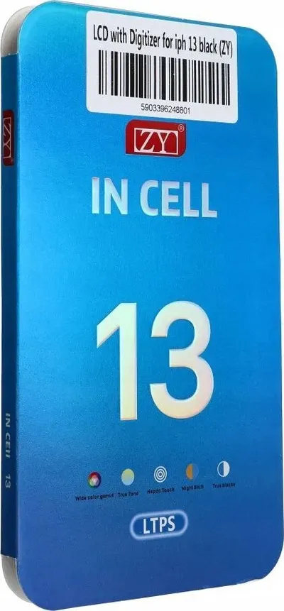 Ekran për telefon Apple iPhone 13 ZY LTPS, touchscreen, i zi - 1