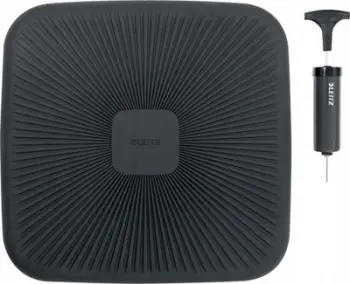 Jastëk ergonomik Leitz Ergo Active Wobble Cushion, dyshek ulës aktiv, gri e errët