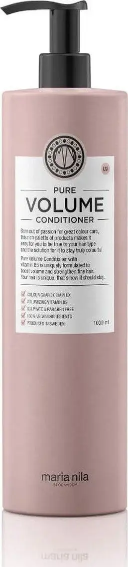 Balsam flokësh Maria Nila Pure Volume, 1000ml, për volum