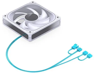 Ventilator kasë Jonsbo ZB-120, 120mm, PWM ARGB, i bardhë - 2