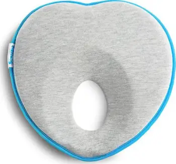 Jastëk ergonomik për bebe Sensillo Corrective Pillow, 22x22cm, shkumë poliuretani, ngjyrë turkeze