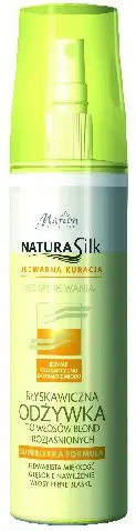 Balsam flokësh Marion Natura Silk Express, për flokë biond dhe të dekoloruar, 150ml