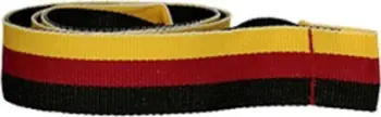 Shirit dekorativ Victoria Sport Ribbon, 20 mm, zi kuqe verdhë