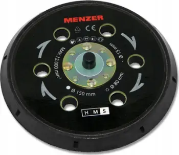 Jastëk gërryes Menzer ETS 150 Soft, multi-hole, rrumbullak