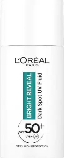 Fluid për fytyrë L'Oreal Paris Bright Reveal për femra SPF50+ 50ml