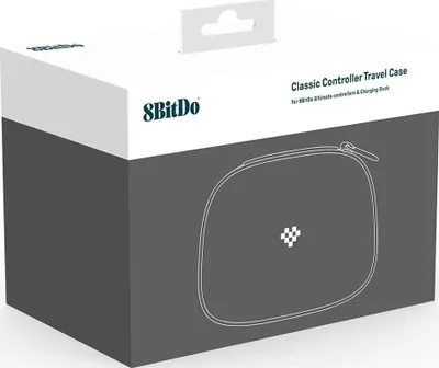 Çantë mbrojtëse 8BitDo Case për Ultimate 2 dhe Ultimate 2.4G, për gamepad me bazë karikimi, e zezë - 1