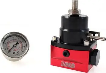 Rregullator karburanti TurboWorks Race AN6, 0 10 bar, alumini, i kuq