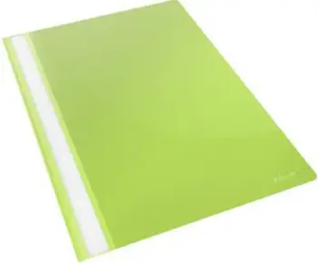 Folder plastik Esselte Soft PP, A4, i gjelbër