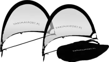 Porta futbolli portative YakimaSport POP-UP, set 2 copë, 1.2m x 0.8m