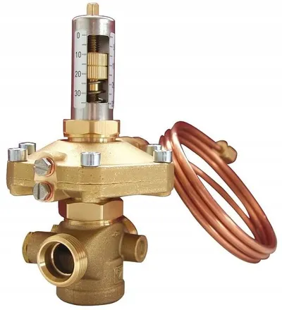 Rregullator presioni diferencial Herz dp Controller DN15, drive 1 1/2" - 1