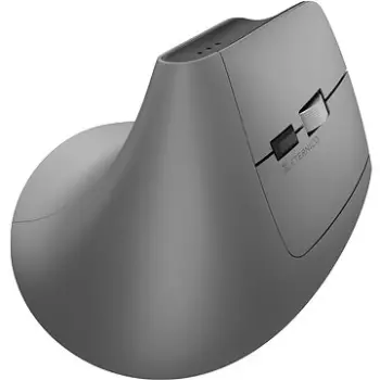 Maus vertikal Eternico MV470, pa tela 2.4 GHz dhe Bluetooth, i rikarikueshëm, gri