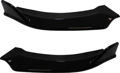 Splitter paragolpi Mazda MX-5 Front, ABS, me shkëlqim, i zi - 4