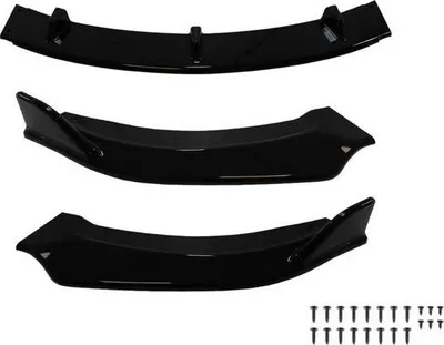 Splitter paragolpi Mazda MX-5 Front, ABS, me shkëlqim, i zi - 5