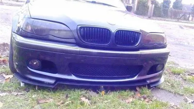 Splitter parakolpi Mtuning_A BMW E46 M-Package, alumini 3mm, i zi - 2