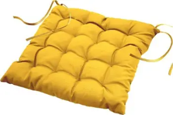 Jastëk karrige Douceur d’Interieur Essentiel, 40x40cm, poliester, mustard