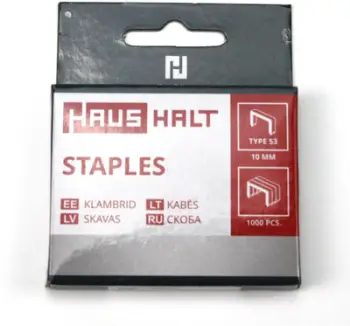 Kapsa metalike No Name METAL STAPLES 53, 10mm, argjendi