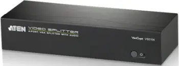 Splitter video ATEN VS0104, VGA 4x, RS232, i zi