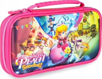 Çantë mbrojtëse Nintendo Game Traveler Deluxe Princess Peach ShowTime, për Nintendo Switch, udhëtimi, rozë