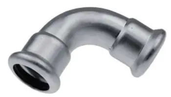Tub inoxi në forme bërryli, 28mm - 6190239