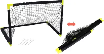 Portë futbolli MASTER Folding Soccer Goal, 90 x 60 x 60 cm, e bardhë