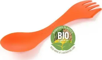 Spork Light My Fire O BIO, bioplastik pa BPA, i portokalltë