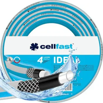 Zorrë kopshti Cellfast IDEAL 1/2", 20 m, 4 shtresa, jeshile