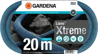 Zorrë kopshti GARDENA Liano Xtreme, set 20m, 3/4", material tekstil rezistent - 1
