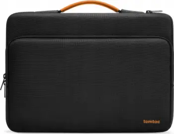 Çantë mbrojtëse për laptop Tomtoc 360, 13.3", me dorezë, gri