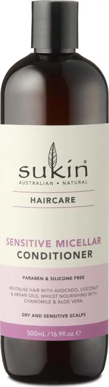 Balsam flokësh Sukin Sensitive Gentle Micellar, 500ml, për skalp të ndjeshëm